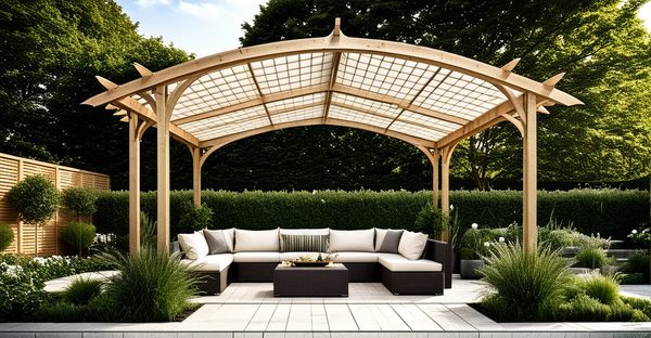 La pergola marquise : un abri élégant pour votre jardin